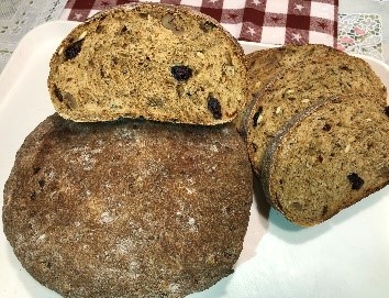 Healthy, homemade bread