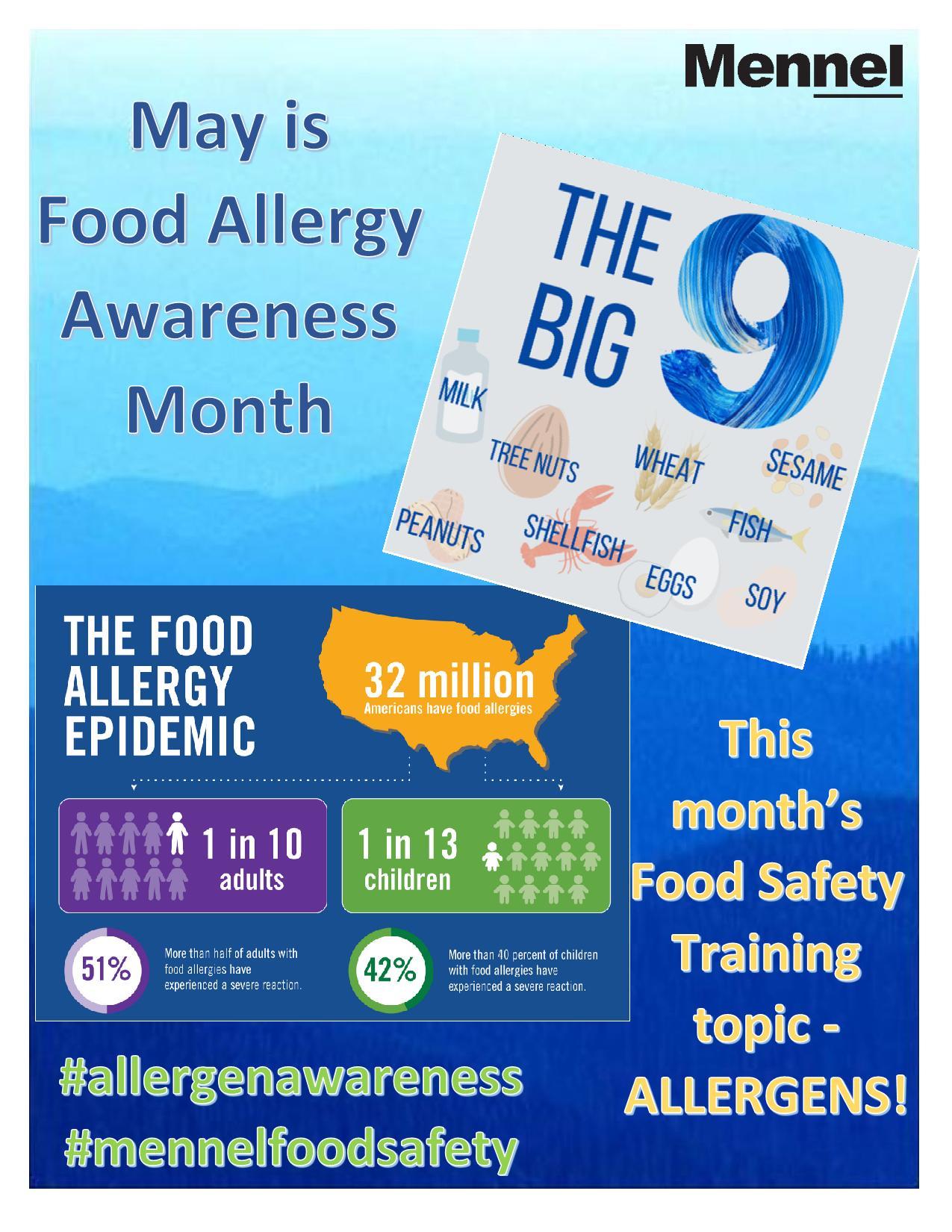 May Food Allergen Awareness Month 1