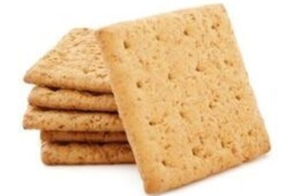 Stack of graham crackers